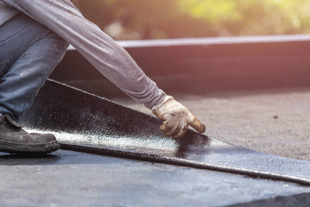 Professional Basement Waterproofing technician working in Pipersville, PA